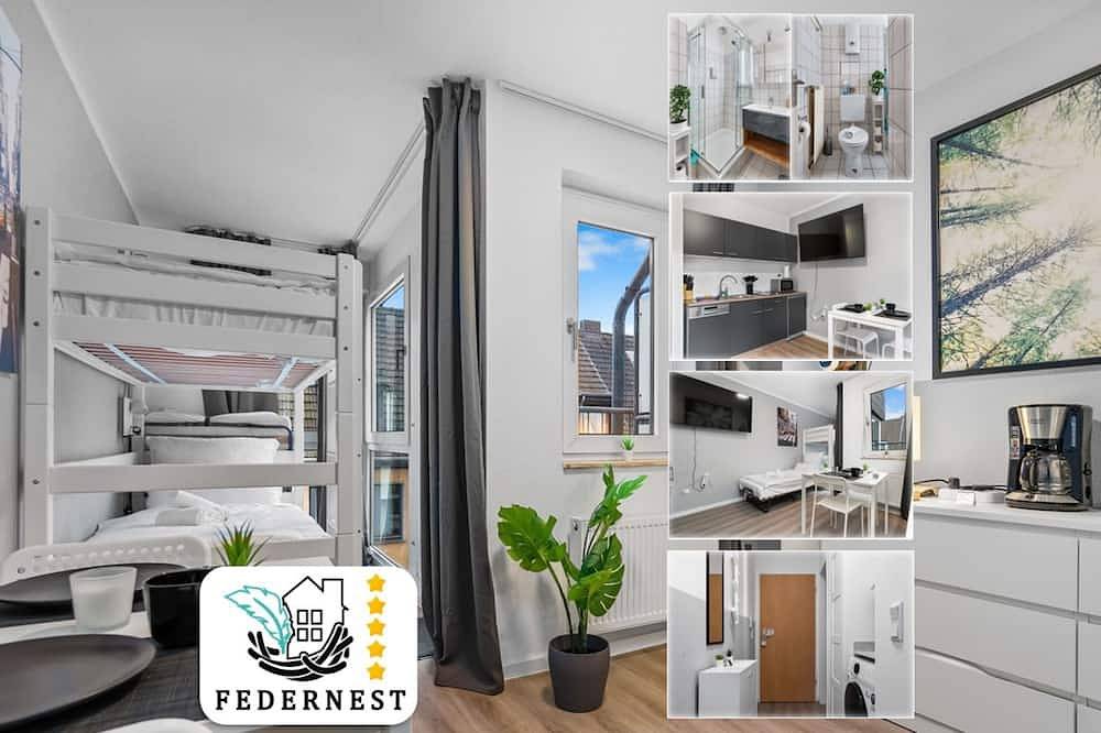 Entire apartment, Basic but comfortable, cosi - 30 min to Dusseldorf exhibition/fair, great value in Homberg/Ruhrort/Baerl, Duisburg