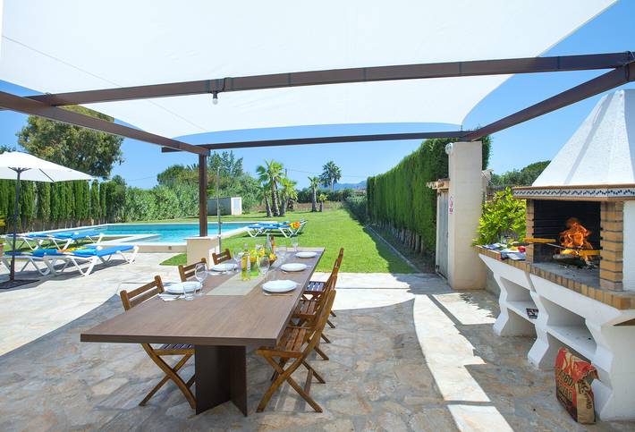 Finca für Gruppen für 6 Personen, mit Ausblick und Garten in Pollença - 4