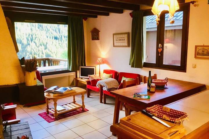 Chalet pour 4 personnes, avec balcon à Champagny-en-Vanoise