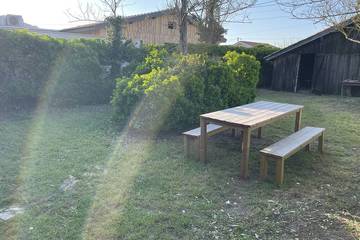 Location de vacances pour 4 personnes, avec jardin, animaux acceptés à Vendays-Montalivet