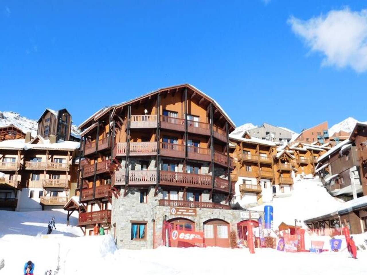 Geheel appartement, 2-kamerappartement voor 2/3 personen - Soleil-gebouw in Val Thorens, Massif de la Vanoise