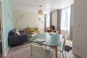 Gîte pour 3 personnes, avec terrasse à Saint-Quentin