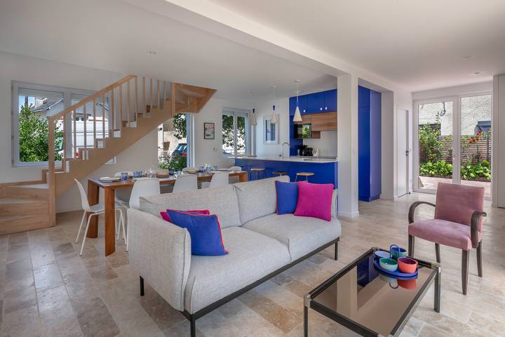 Maison de vacances pour 8 personnes, avec jardin et terrasse