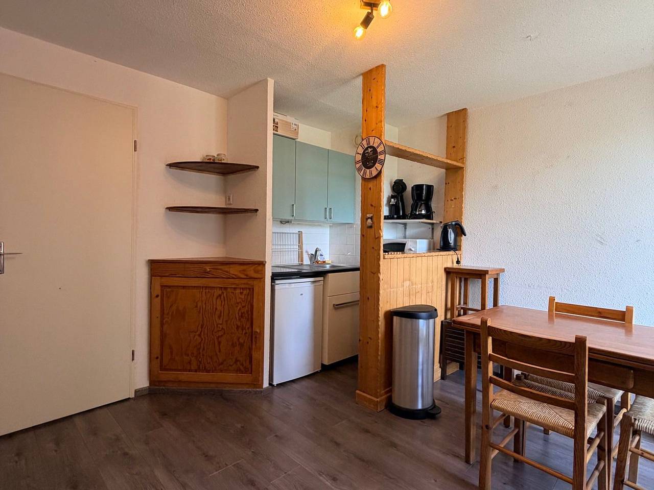 Apartamento entero, Encantador estudio cabina 4 pers, balcón a pie de pistas in Prapoutel, Les Adrets