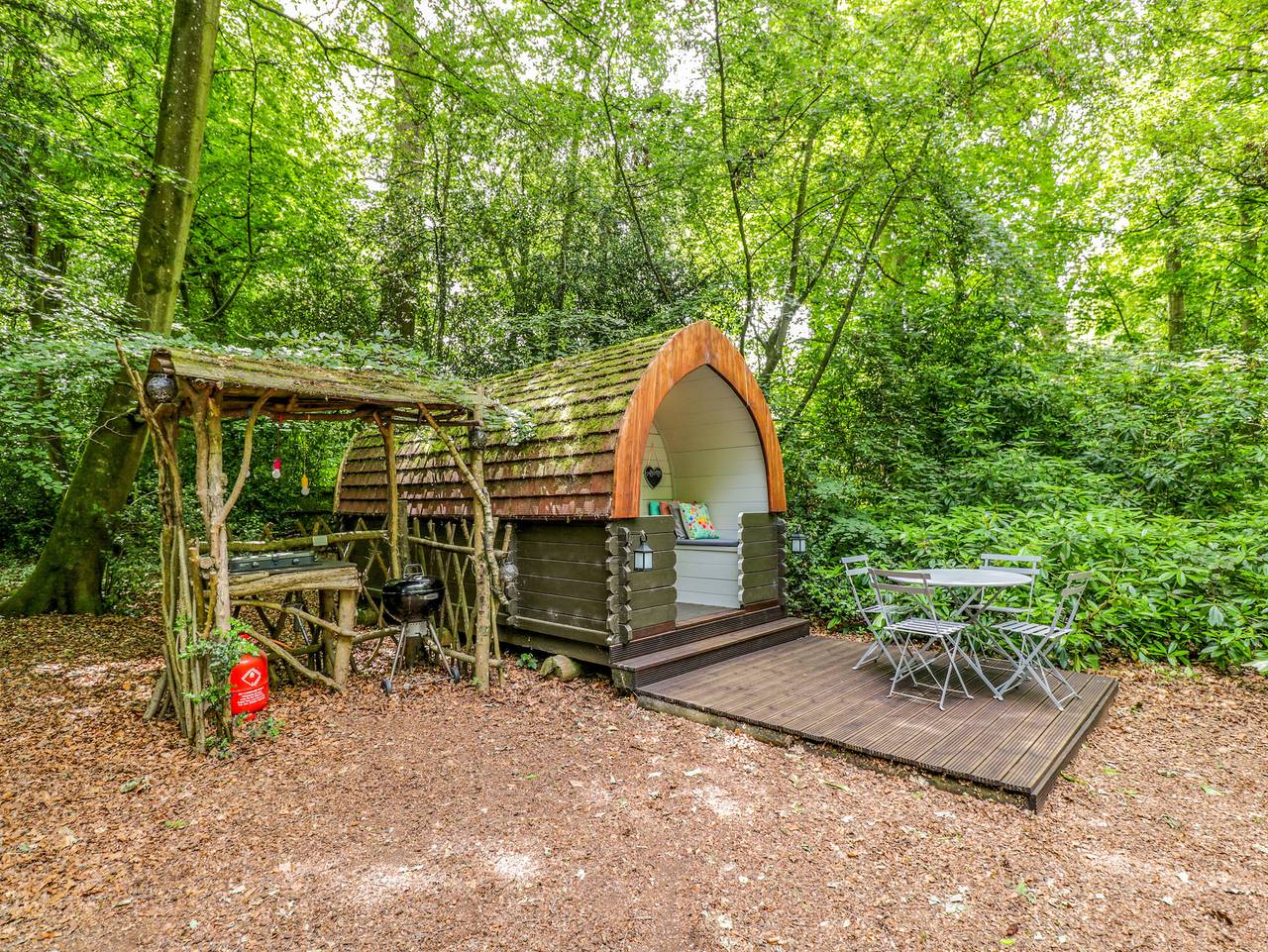 Daisy Glamping Pod in Hampshire
