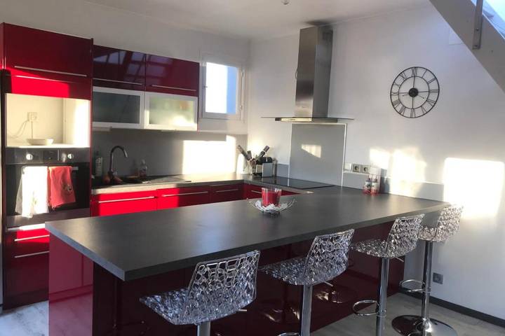 Gîte pour 6 personnes, avec balcon dans Plage de La Gorguette - 3