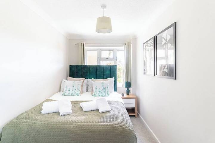 Ganze Wohnung, Wow! SeaView Beach Apartment Sleeps 6-Free Parking in Boscombe, Bournemouth