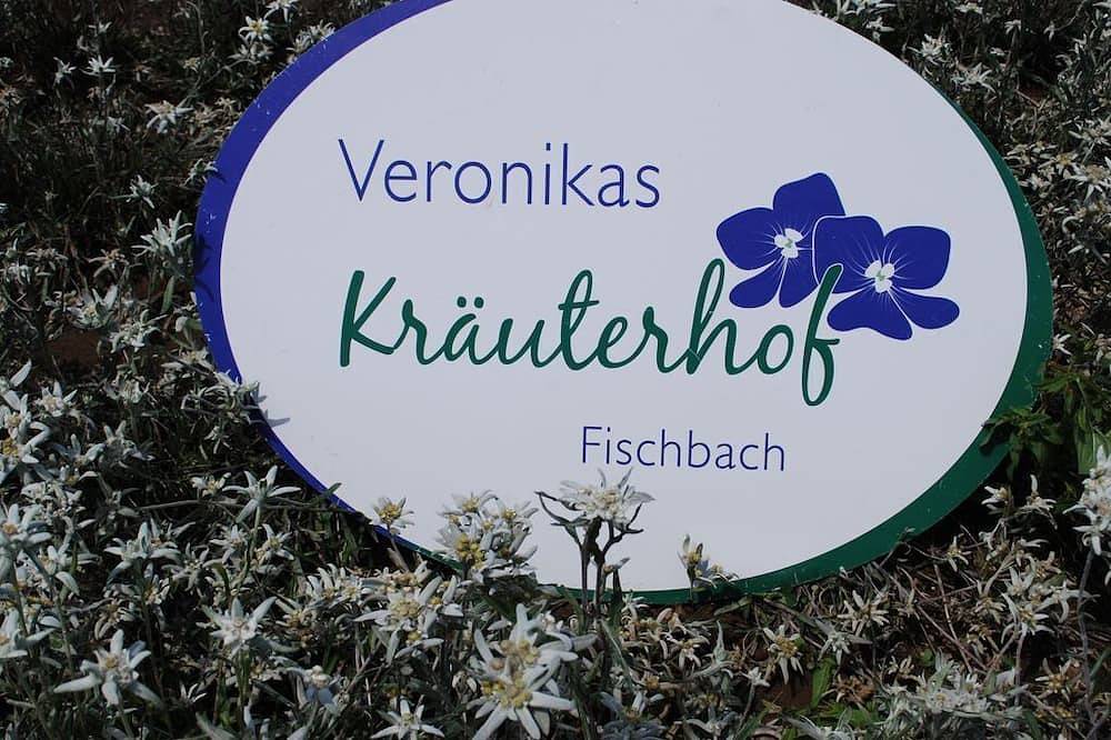 Ganze Wohnung, Ferienwohnung \"Ringelblume\" Balkon - Ferienwohnungen \"Veronikas Kräuterhof\" in Fischbach, Steirerland