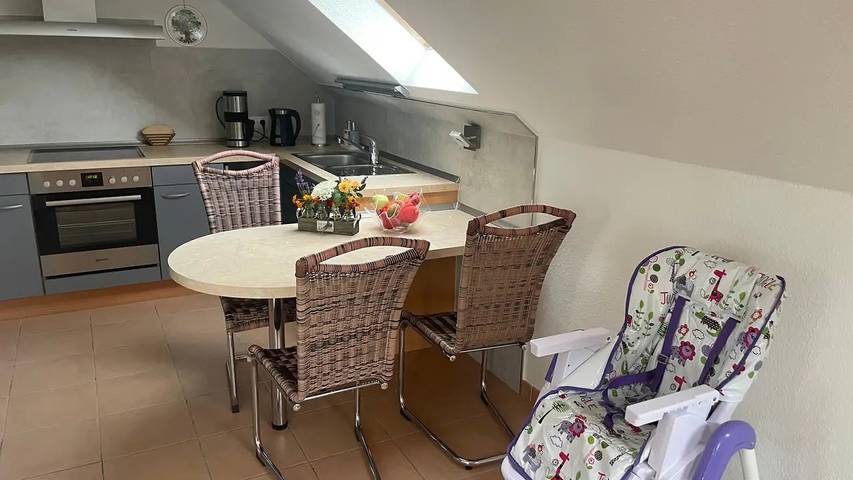 Ferienwohnung für 5 Personen, mit Balkon in Mühlhausen - 3