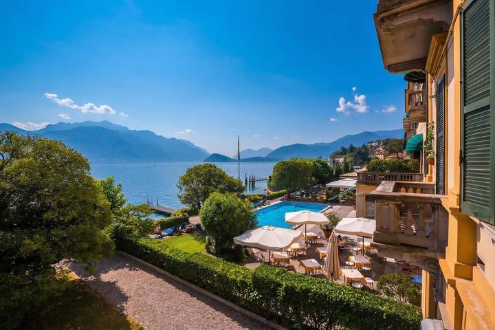 Ferienwohnung für 6 Personen, mit Seeblick und Balkon sowie Kinderpool - 1