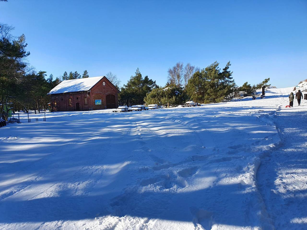Ferienhaus für 7 Personen mit Terrasse in Slowinzischer Nationalpark