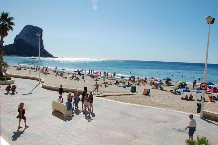 Ferienwohnung für 5 Personen, mit Balkon und Terrasse sowie Ausblick in Calpe - 2