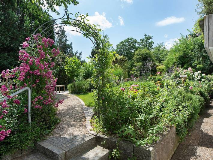 Ferienwohnung für 3 Personen, mit Sauna und Garten in Müllheim