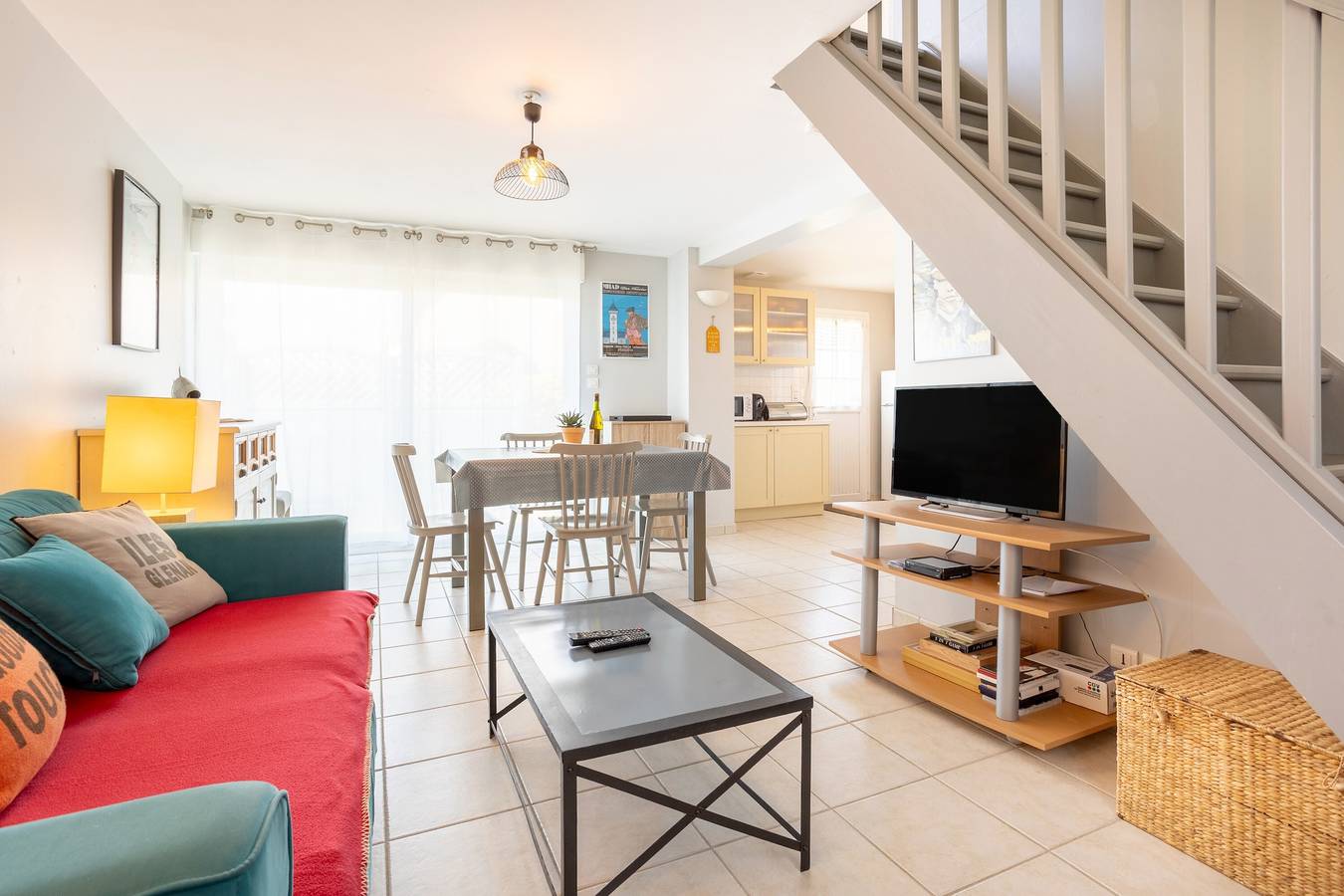 Casa de vacaciones «Ty Ar Mor» a 50 m de la playa, terraza y jardín privados, Wi-Fi in Loctudy, Côte de Cornouaille