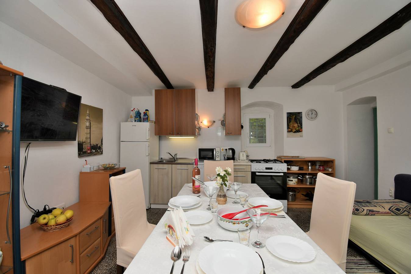 Ganze Wohnung, Apartment Gaspar in Cunski, Kvarner Inseln