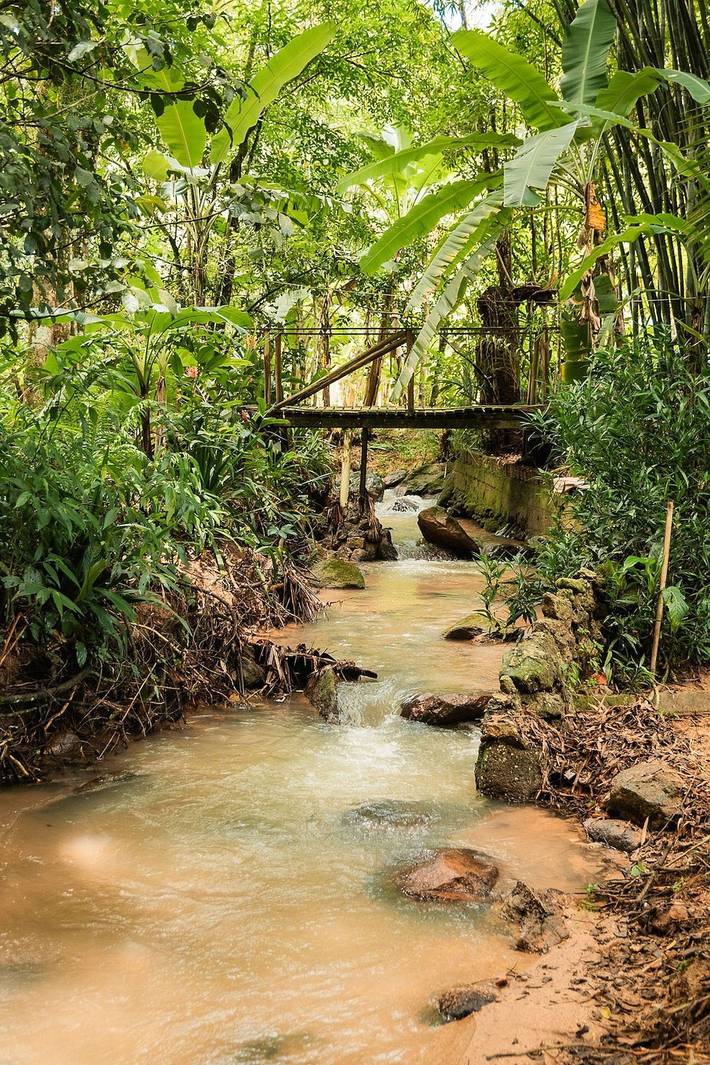 Villa for 6 people, with garden in Brazil