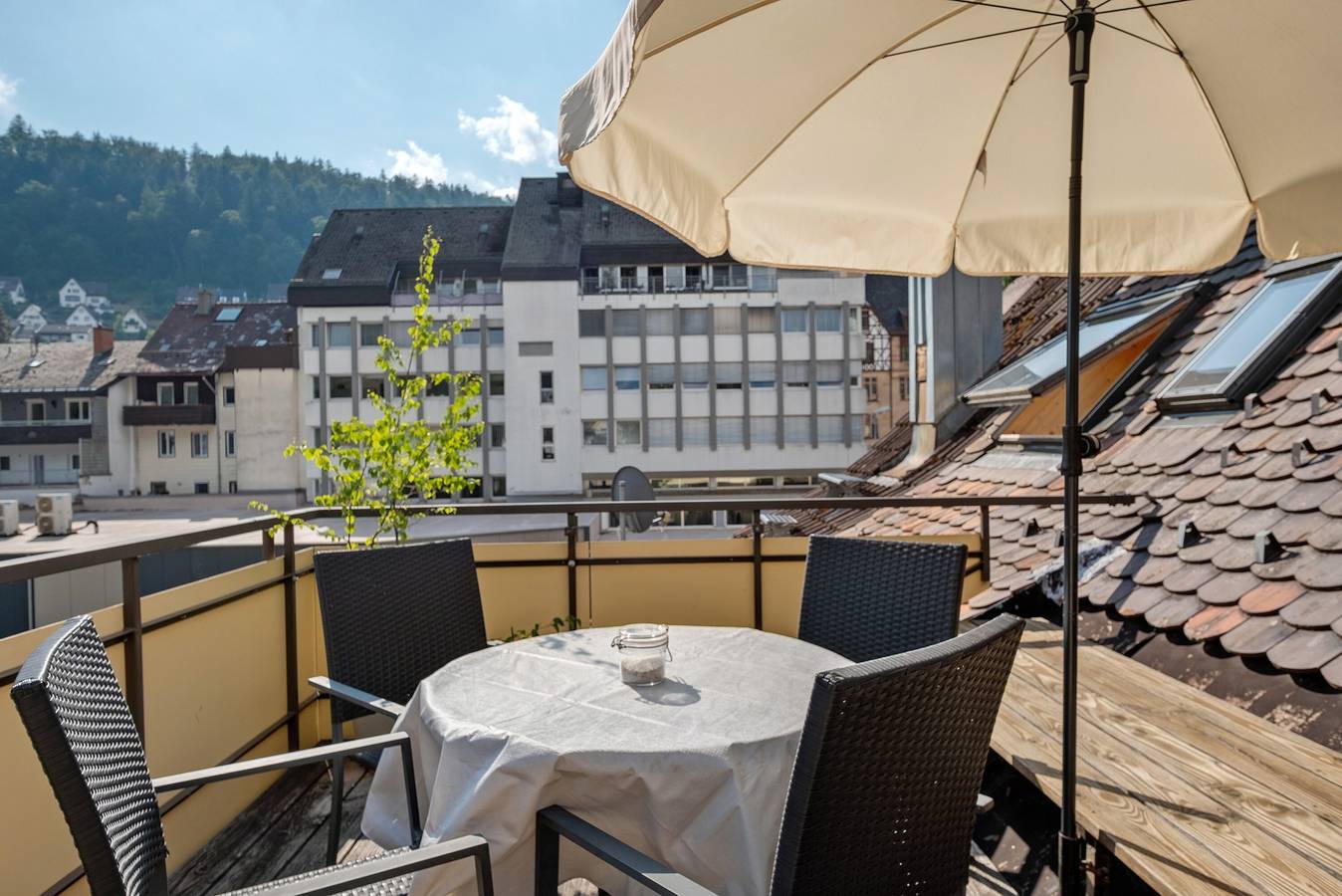 Ganze Wohnung, Ferienwohnung 'Reinhardt' mit Privatterrasse und Wi-Fi in Triberg, Südschwarzwald