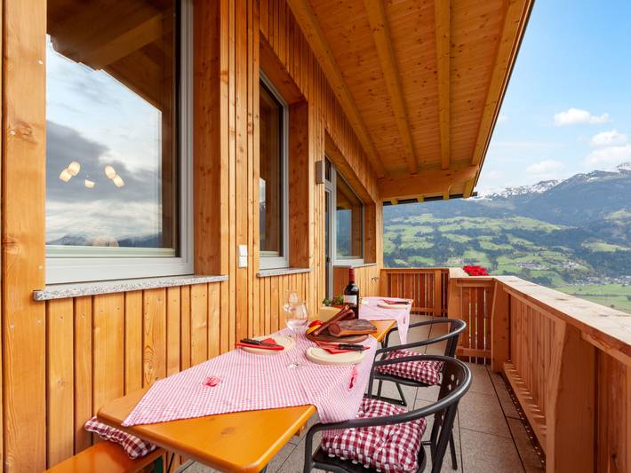 Ganze Wohnung, Chalet Spatn in Tuxer Alpen, Fügenberg