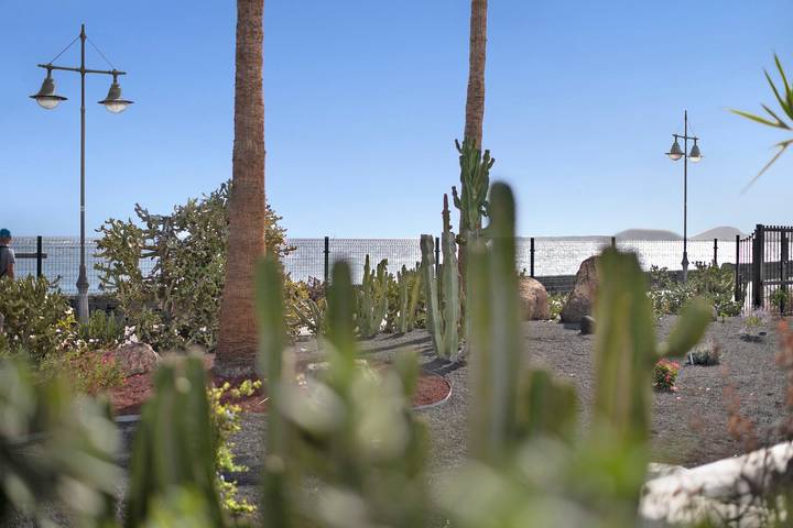 Ganze Wohnung, Fereienwohnung "Puerto Chico Q" mit Meerblick, Pool, Terrasse, Klimaanlage und WLAN in Playa Blanca, Yaiza