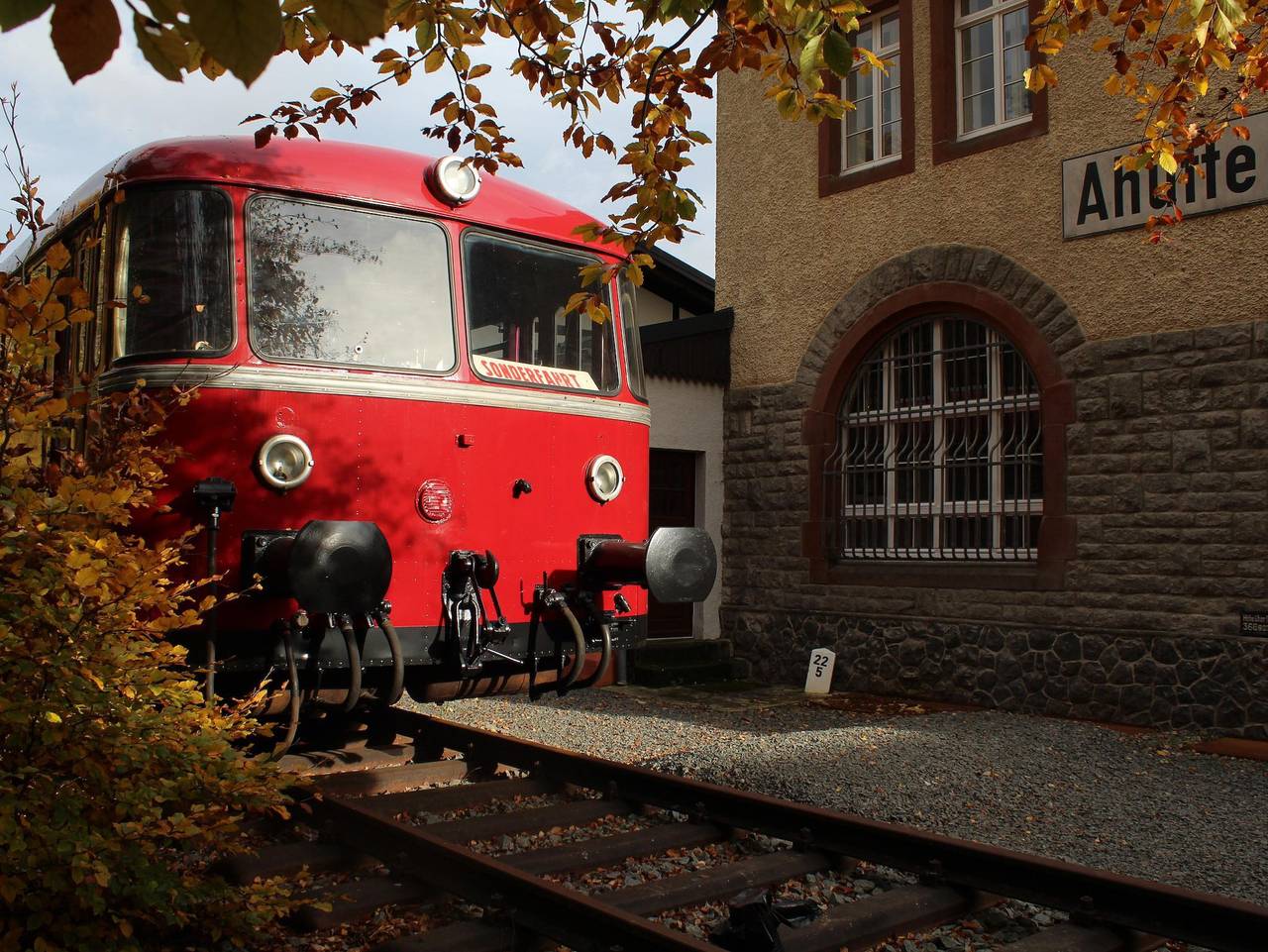 Museumsbahnhof Ahütte - Einzelzimmer Dachgeschoß (mit Schräge) in Üxheim, Vulkaneifel