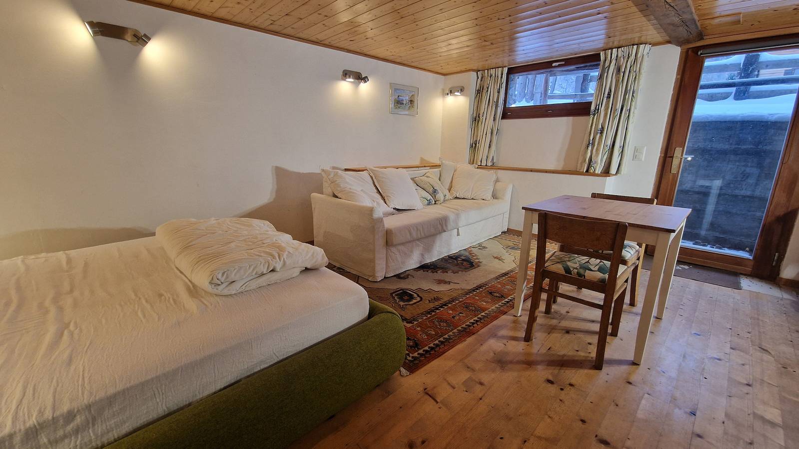 Ganzes Studio, Studio Berthé 11 -2 personnes - Spacieux | Les Hau in Evolène, Walliser Alpen
