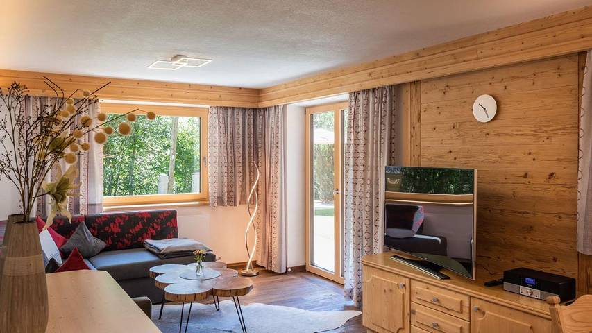 Ferienwohnung für 4 Personen, mit Terrasse und Sauna sowie Garten in Bach - 3