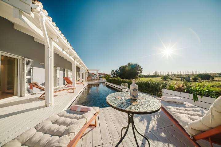 Villa para 10 pessoas, com Jardim em Alcácer do Sal