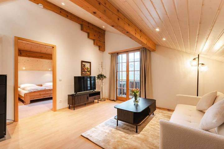 Gîte pour 2 personnes, avec vue et balcon, animaux acceptés à Habkern - 3