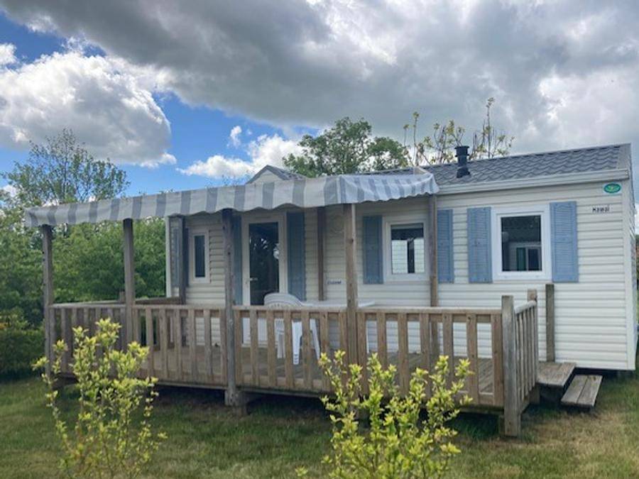 Camping Sun Valley - La Garenne Eguzon - Mobilheim 2 personen - Mobilheim Hawai 4/6 pers - zusätzliche Personen gegen Aufpreis möglich, kontaktieren Sie den Campingplatz in Parnac, Le Blanc und Umgebung