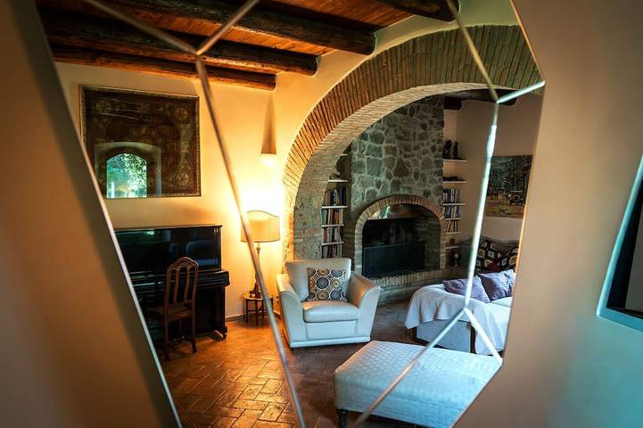 Collina Blu - Villa with gardens and panoramic heated pool in Bolsena, Provincia de Terni