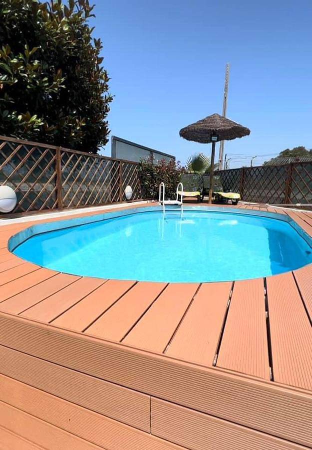 Casa de férias para 10 pessoas, com Varanda e Jacuzzi e ainda Terraço and Jardim em Torreira