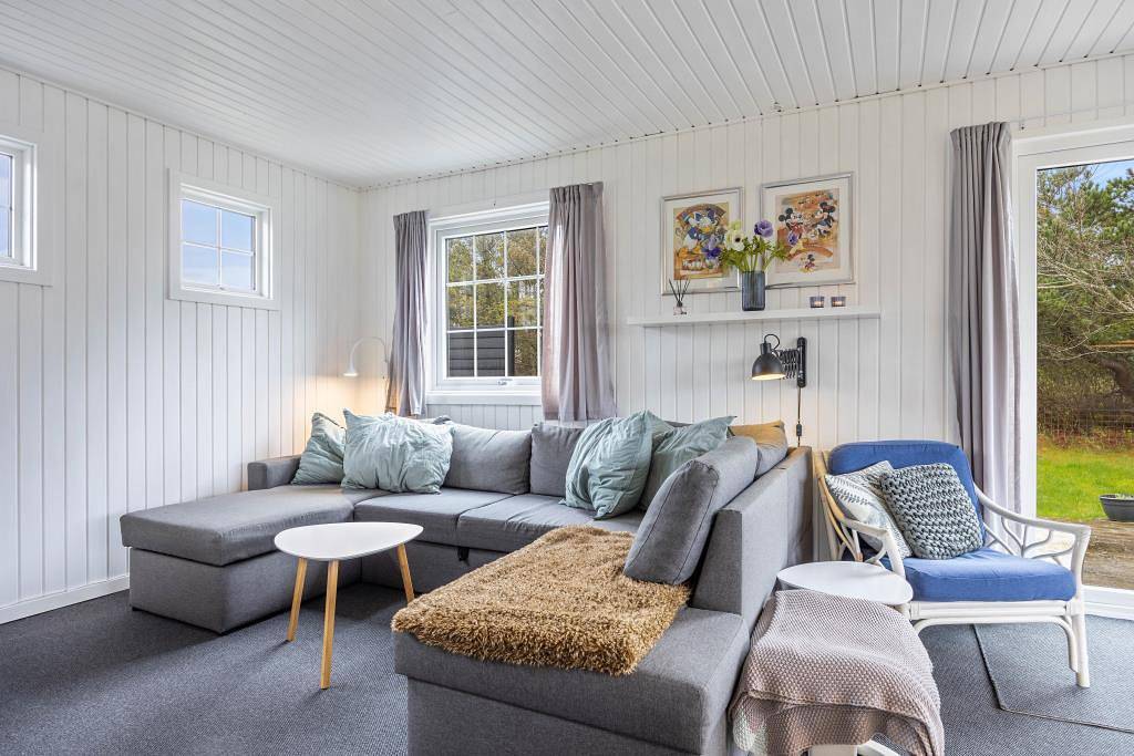 Gemütliches Ferienhaus für 4 Personen und 2 Hunde in Bjerregård, Holmsland Klit