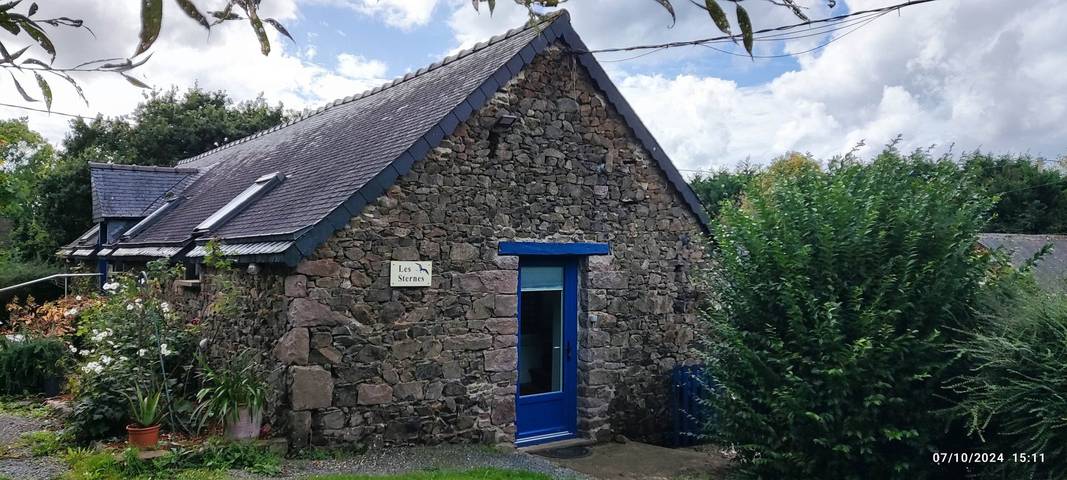 Gîte pour 2 personnes, avec terrasse et jardin, animaux acceptés