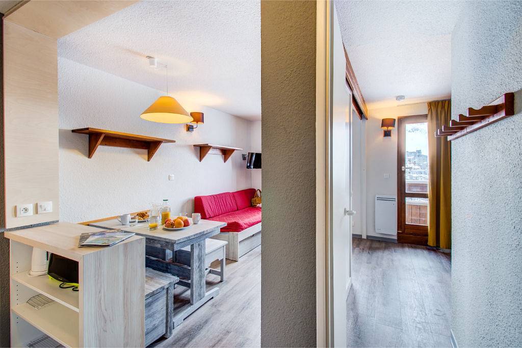 Studio entier, Studio pour 4 personnes avec balcon in Tignes, Parc National de la Vanoise