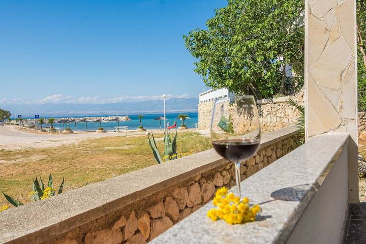 Ferienwohnung für 4 Personen, mit Balkon/Terrasse und Terrasse auf Vir