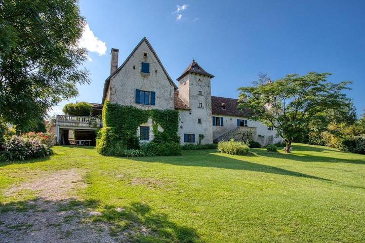 Location de vacances pour 30 personnes, avec piscine ainsi que vue et jardin, animaux acceptés à Floirac (Lot) - 4