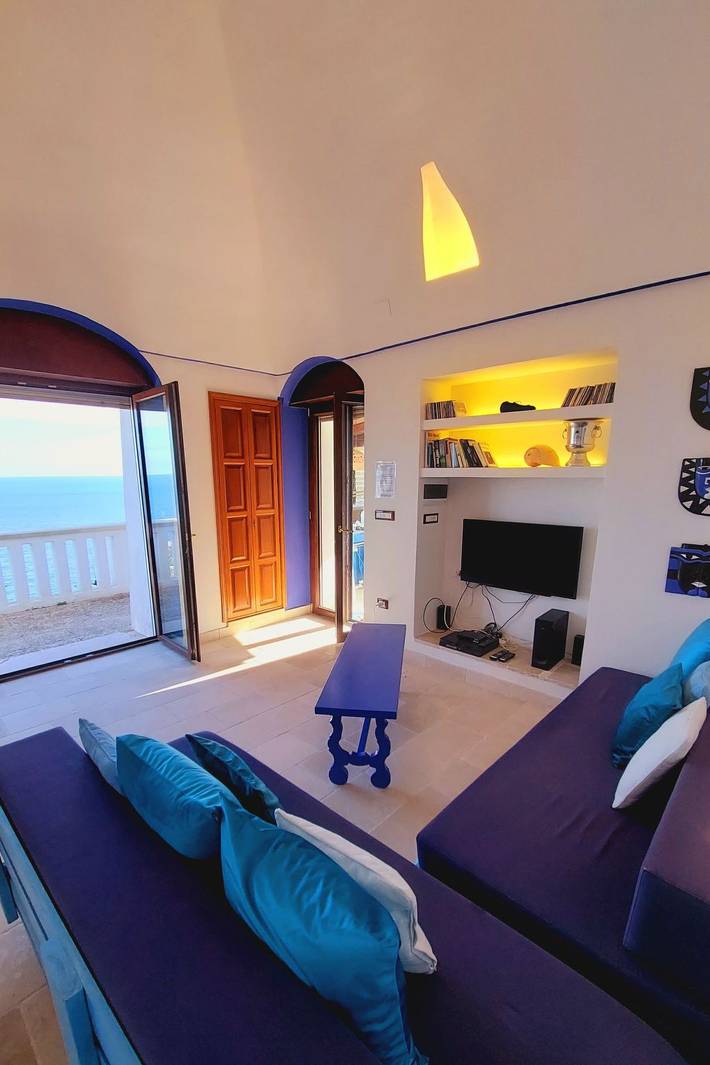 Location de vacances pour 6 personnes, avec jardin ainsi que piscine et balcon à Tricase - 3