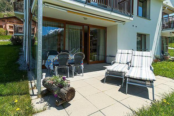 Ferienwohnung für 2 Personen, mit Terrasse und Garten in Pontresina - 3