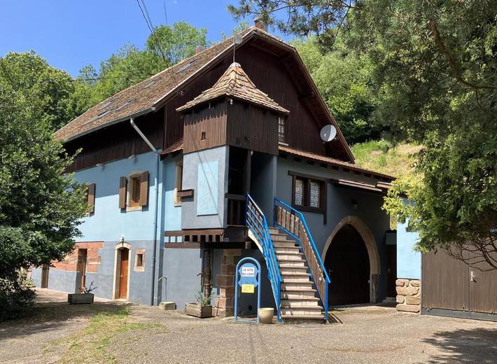 Gîte pour 20 personnes, avec jardin et vue, animaux acceptés dans Struthof