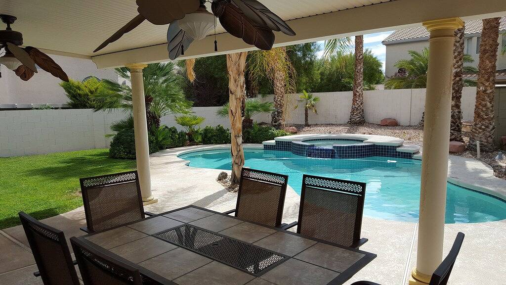 Palmen und private Oase mit allem Komfort von zu Hause in Las Vegas, Red Rock Canyon