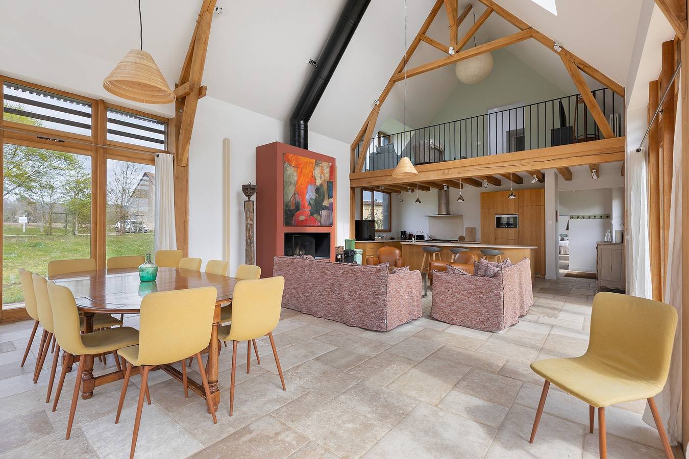 Grand Prépinson – Domaine de La Trigalière mit Gemeinschaftspool in Ambillou, Tours und Umgebung