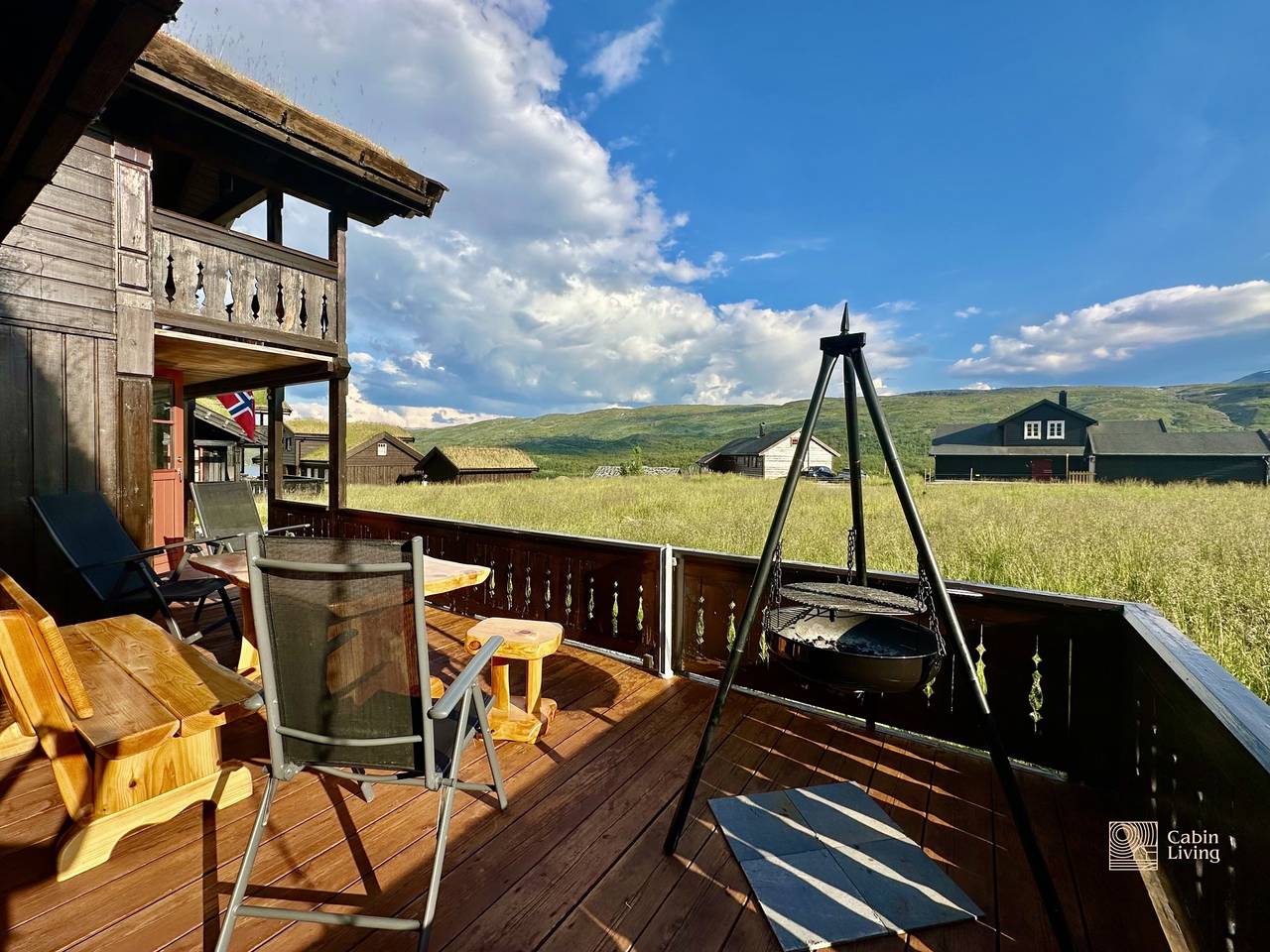 Hytte for 8 personer med balkong in Tyin-Filefjell, Vang 