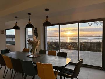 Cottage pour 12 personnes, avec vue et jardin, animaux acceptés dans Port de Carantec