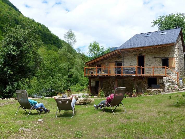 Location de vacances pour 5 personnes, avec jardin et vue à Siguer - 4