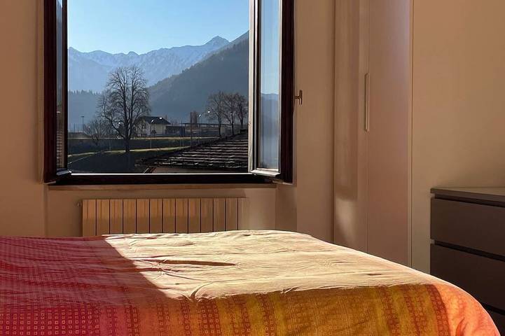 Ganze Wohnung, Spacious apartment for 6 people 3 rooms at the foot of the Brenta Dolomites in Stenico, Brentagruppe