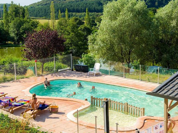 Camping la Fougeraie - Unterkunft 2 personen - Kokon auf Stelzen in Saint-Léger-de-Fougeret, Naturpark Morvan