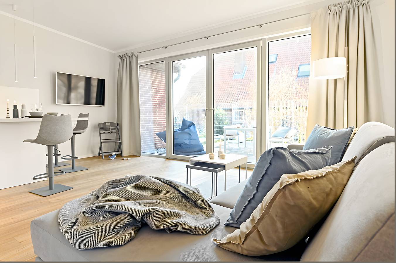 Ganzes Studio, Op de Düün – Exklusive Ferienwohnung mit Sauna und Terrasse in Westfehmarn, Fehmarn