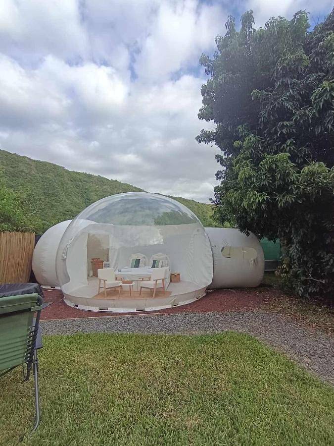 Tente pour 2 personnes, avec sauna ainsi que vue et jardin sur l' Île de la Réunion - 4