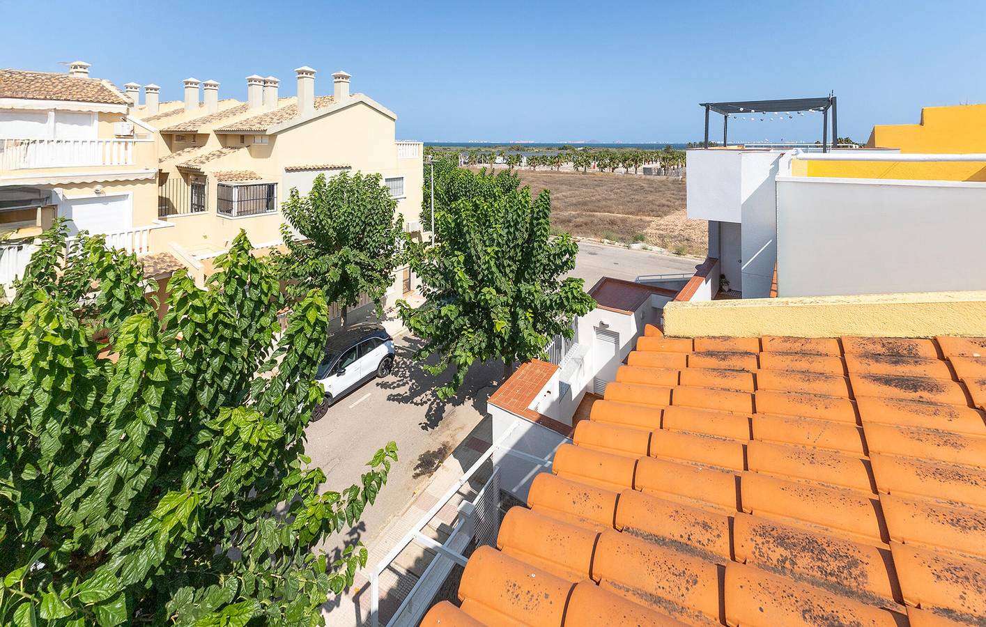 Apartment am Strand mit Parkplatz, Klimaanlage, Küche - 1,5 km zum Strand in Los Narejos, Mar Menor