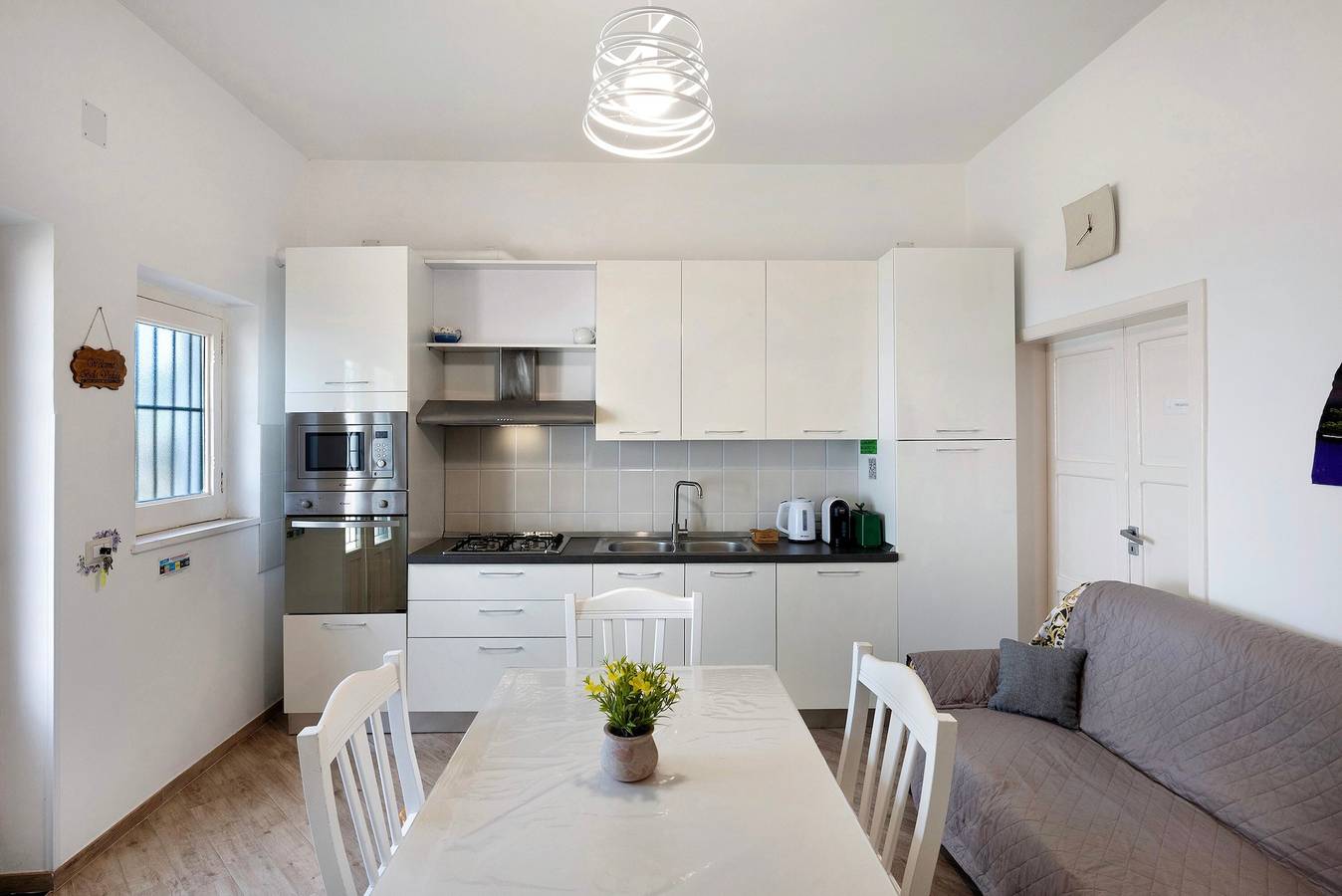 Ganze Wohnung, Apartment 'Bella Veduta Luna' mit Meer- und Bergblick, Wlan und Klimaanlage in Pianillo, Agerola